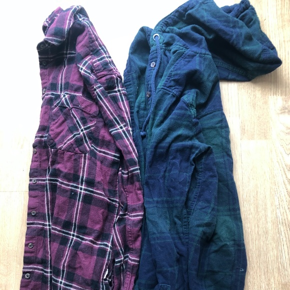 2 for $12 Plaid Button Up Shirts - Picture 1 of 4